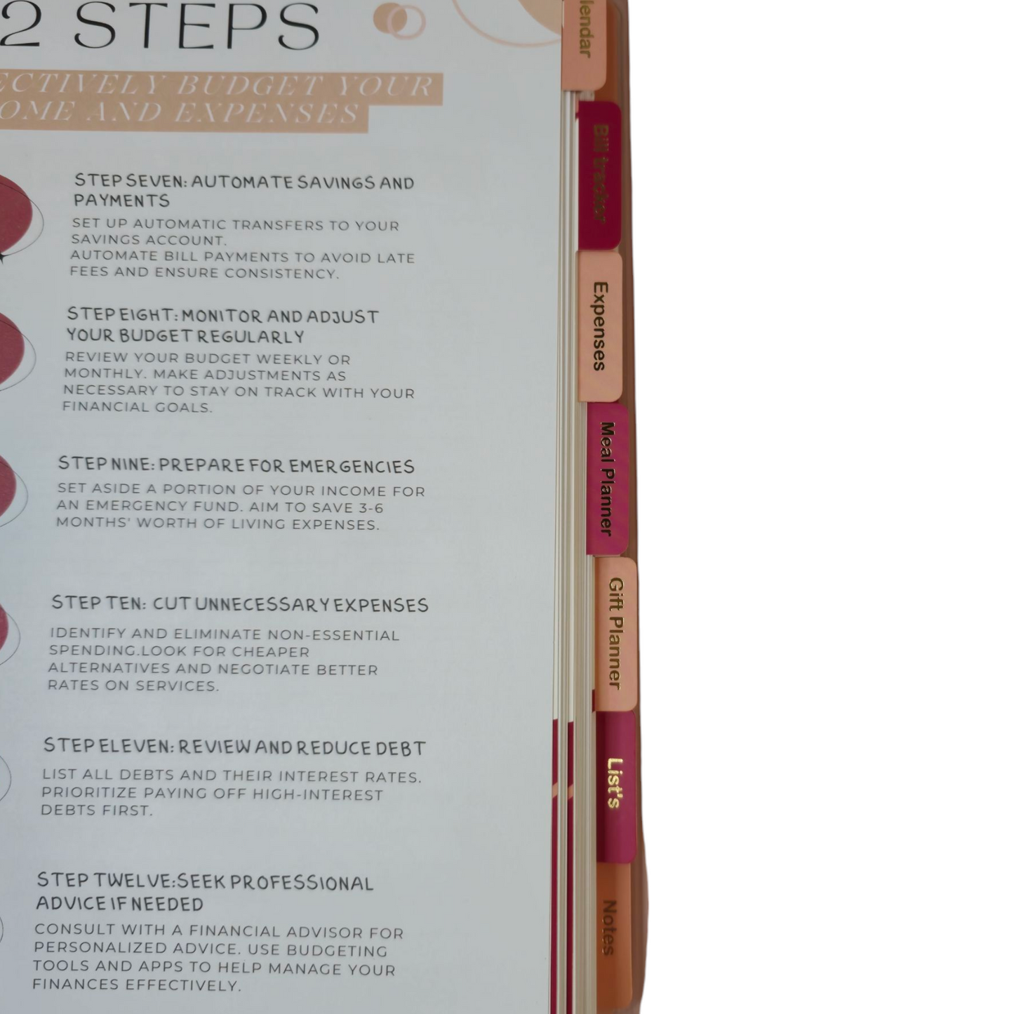 Budget Planner – Seconds Sale | 300 Pages | Minor Defects, Limited Stock!