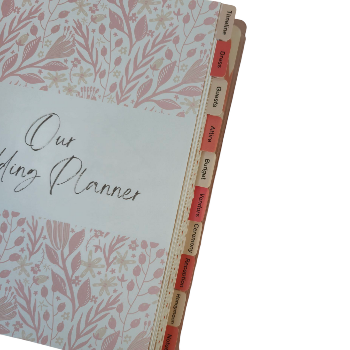 Wedding Planner – 300-Page Undated Wedding Organizer | Budget, Guest List, Checklist & Vendor Contacts | 16-Month Timeline & Notes | Rose Gold Spiral