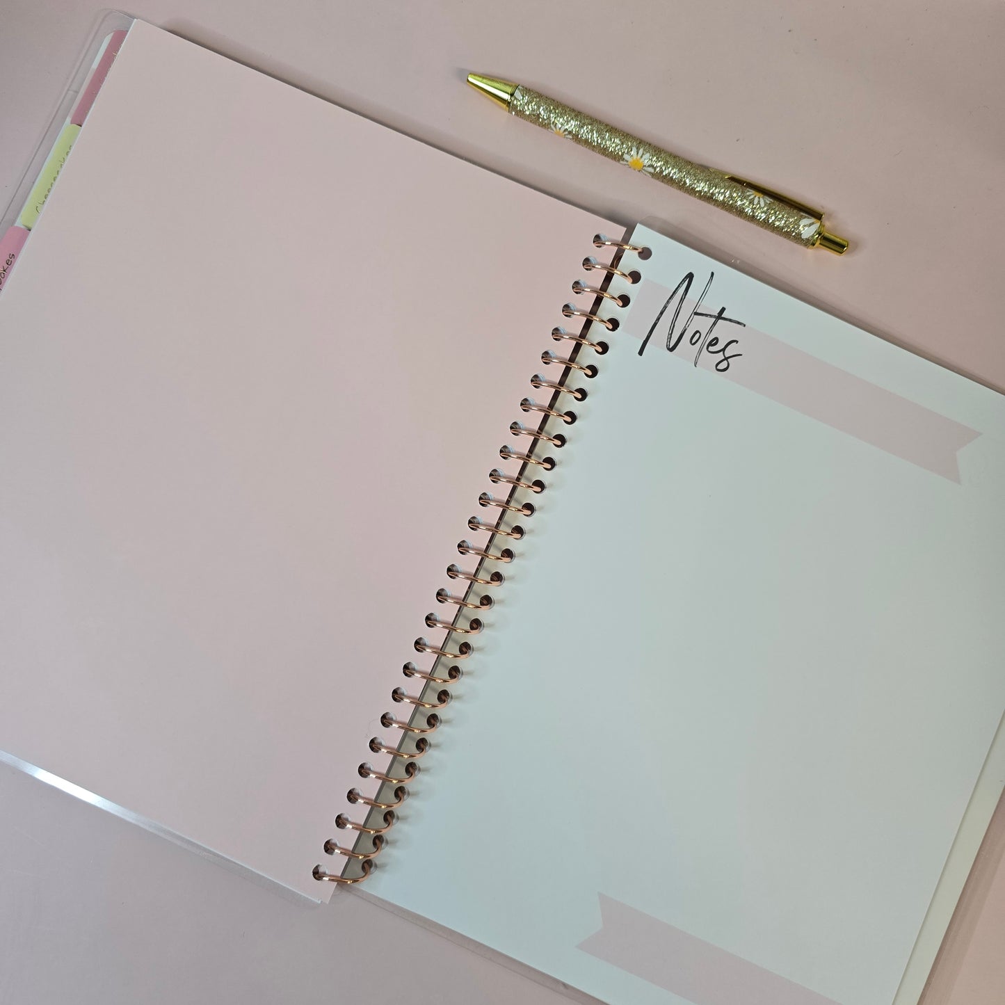 Culinary Chronicles β 150-Page Dessert Recipe Planner | Cake, Cookies, Cheesecake, Traybakes & More | Rose Gold Spiral & Kitchen Conversion Guide