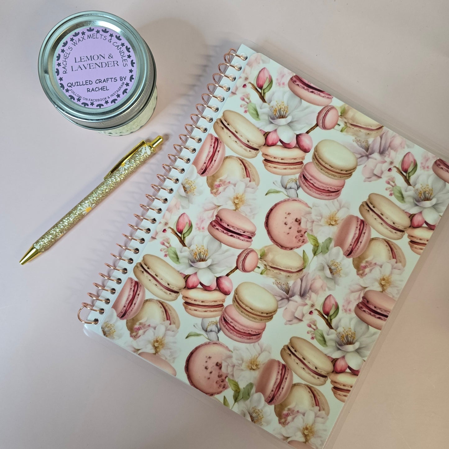 Culinary Chronicles – 150-Page Dessert Recipe Planner | Cake, Cookies, Cheesecake, Traybakes & More | Rose Gold Spiral & Kitchen Conversion Guide